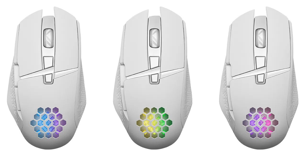 Defender Glory GM-514 Wireless RGB Gaming Mouse White