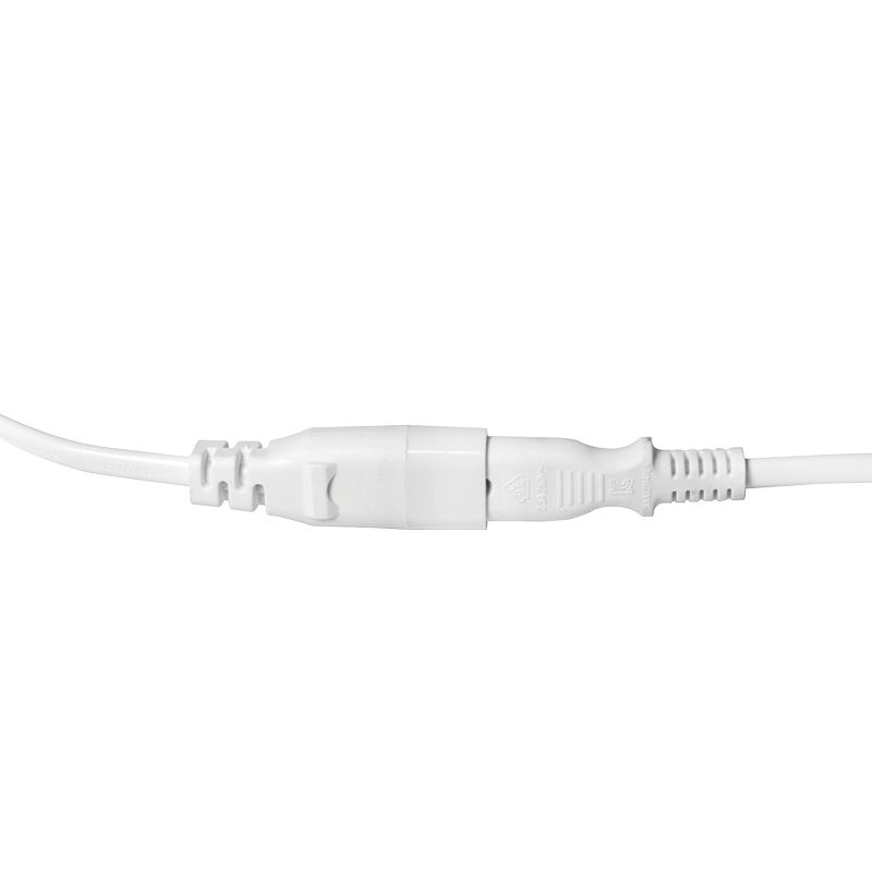 Logilink Power cord extension IEC C8 male to IEC C7 female 2m White
