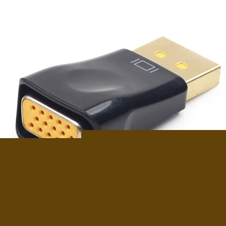 Gembird DisplayPort to VGA M/F adapter Black