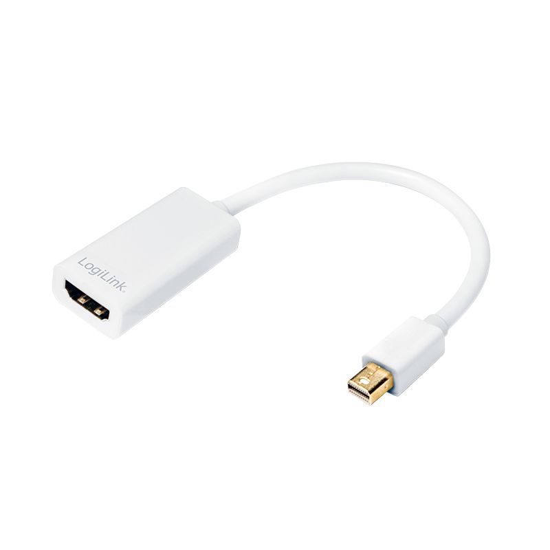 Logilink CV0036A miniDisplayPort 1.1 to HDMI with Audio adapter White