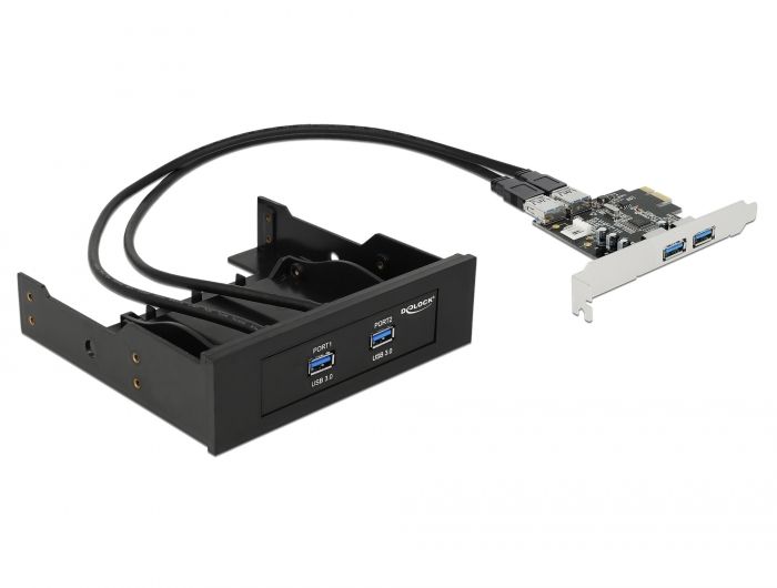 DeLock Front Panel 2xUSB 3.0 + PCI Express Card 2x USB 3.0