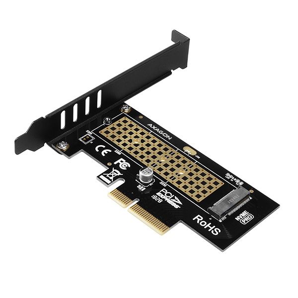 AXAGON PCEM2-N PCIE NVME M.2 x4 M-Key slot adapter