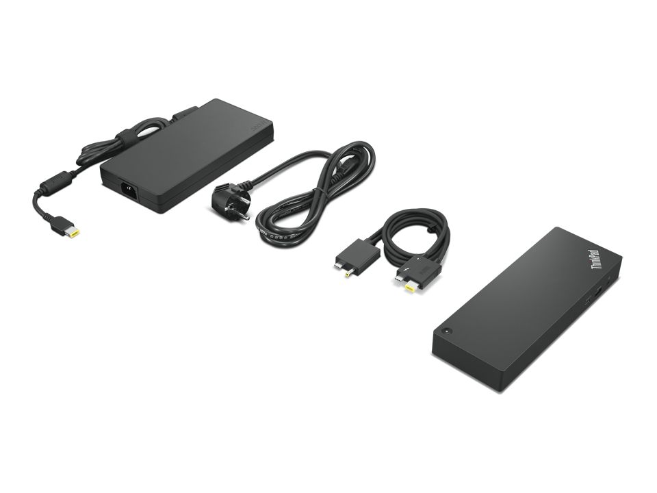 Lenovo ThinkPad Thunderbolt 4 Workstation Dock Black