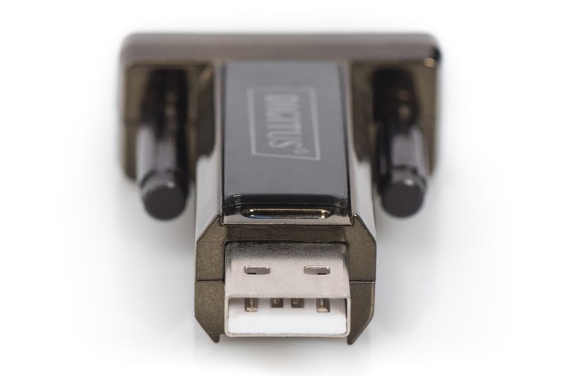 Digitus USB2.0 to Serial Converter Black