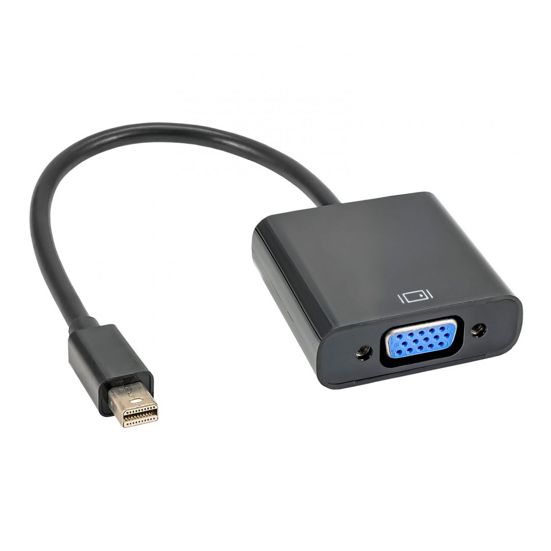 Akyga AK-AD-39 VGA/miniDisplayPort Converter Black