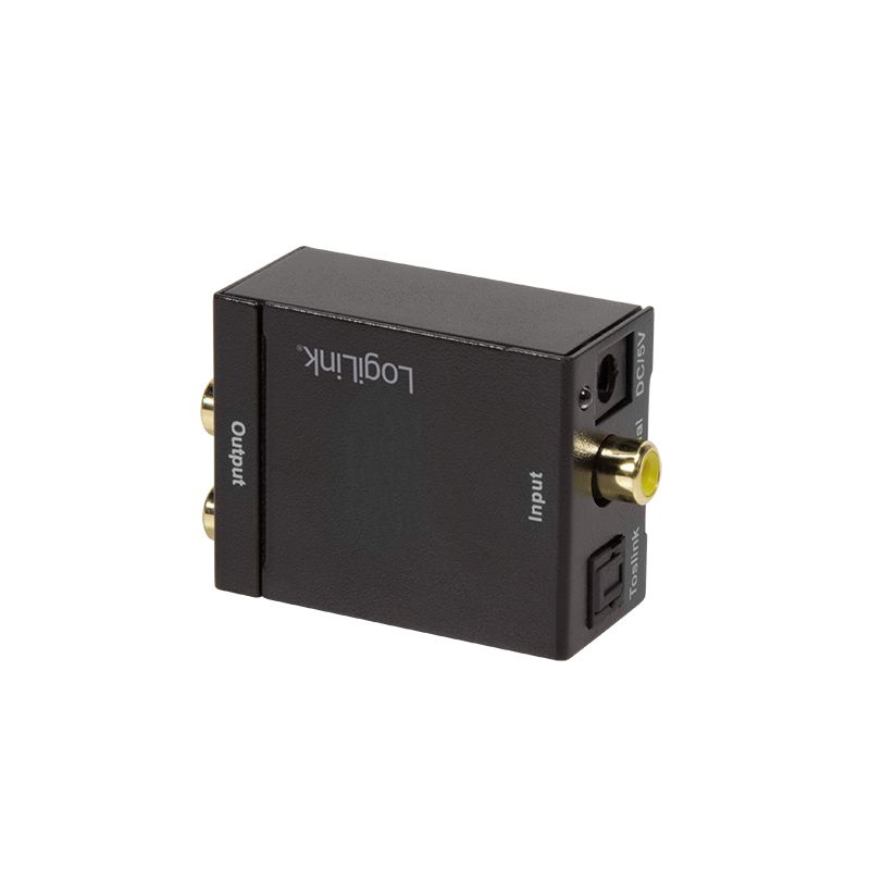 Logilink CA0101 Coaxial and Toslink to analog L/R and 3.5 mm jack audio converter