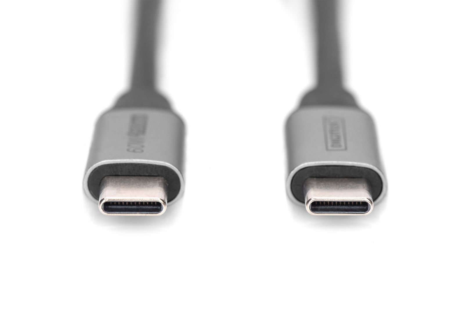 Digitus DB-300220-010-S USB-3.0 Gen.1 USB Type-C connection cable 1m Black