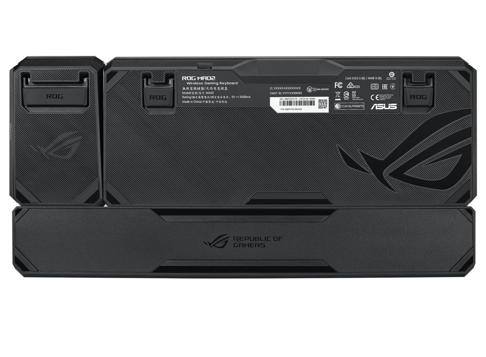 Asus ROG Claymore II Gaming RX Red Mechanical Keyboard Black HU