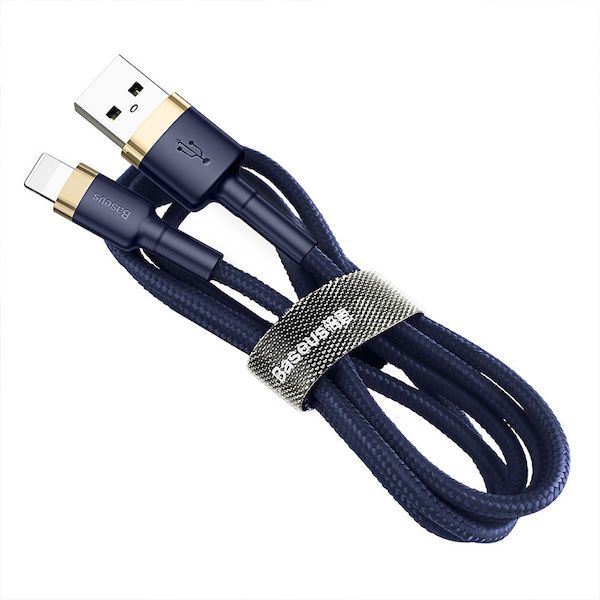 Baseus Cafule lightning Cable 2,4A 1m Blue