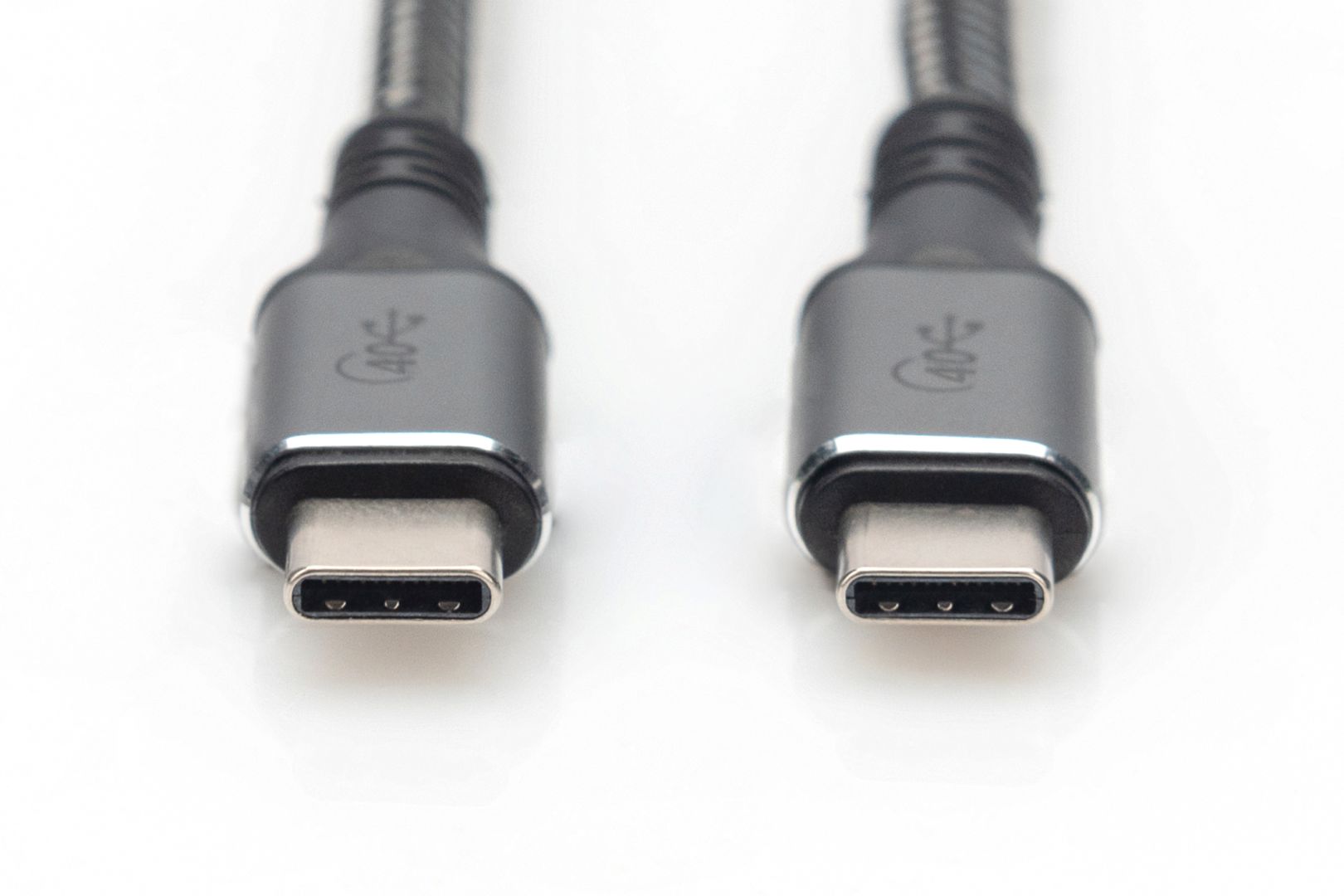 Digitus USB 4.0 Type-C connection cable 1m Black