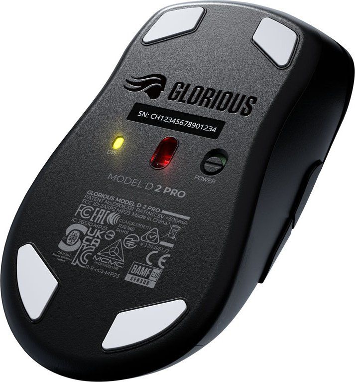 Glorious Model D 2 PRO Series Wireless Mouse Black