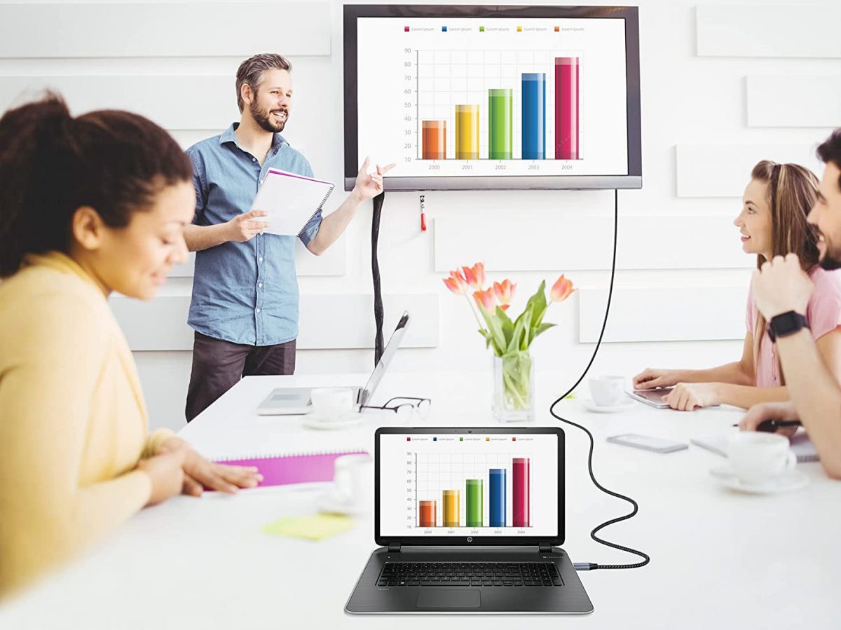 Conceptronic  ABBY10G USB-C to HDMI Male to Male 4K60Hz cable 2m Black