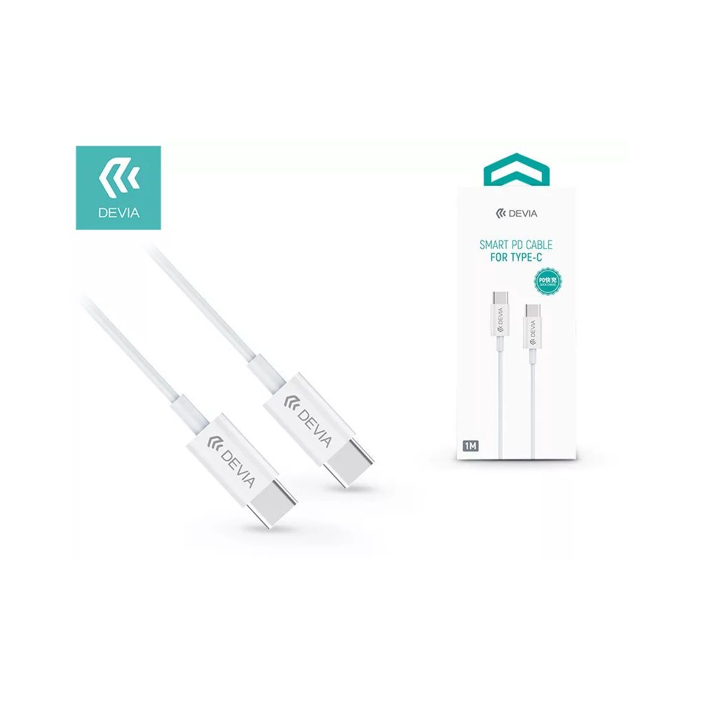 Devia Smart Series PD Cable For Type-C 1m White