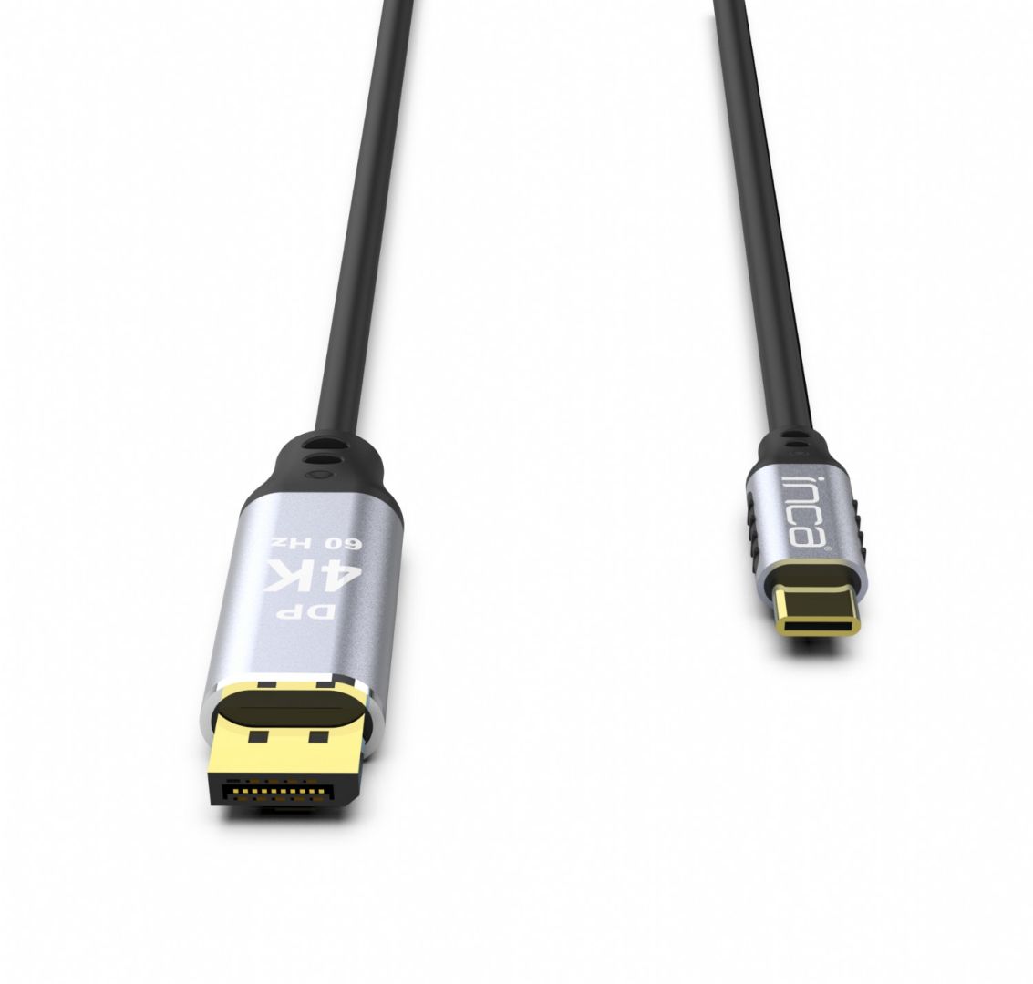 INCA ITCD-20 USB Type-C to Displayport 4K60Hz 2m Black