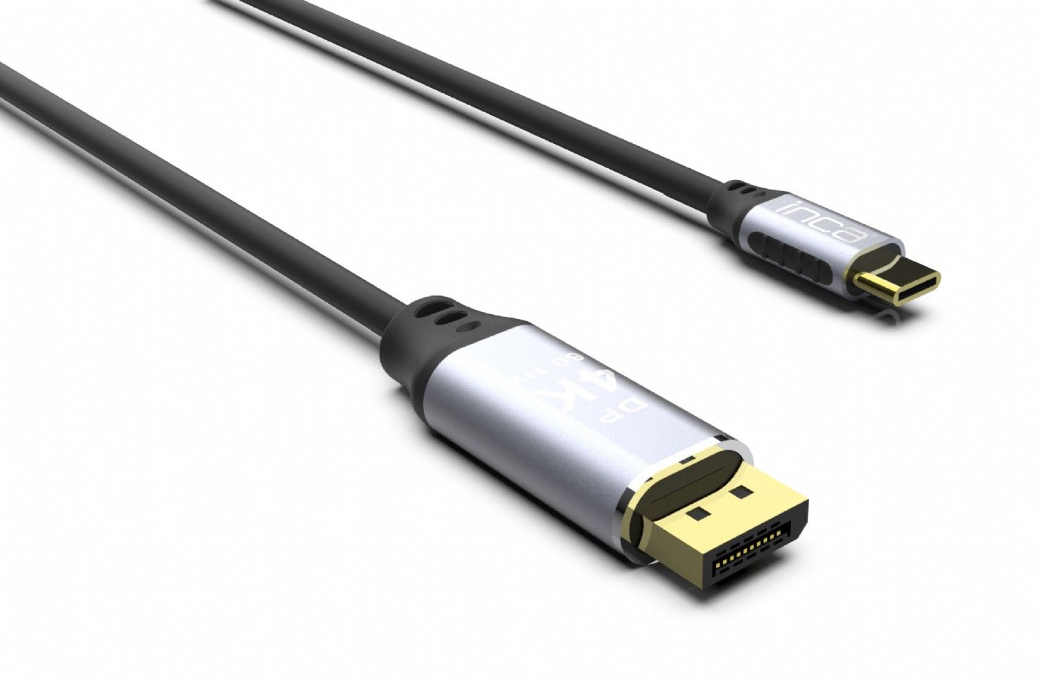 INCA ITCD-20 USB Type-C to Displayport 4K60Hz 2m Black
