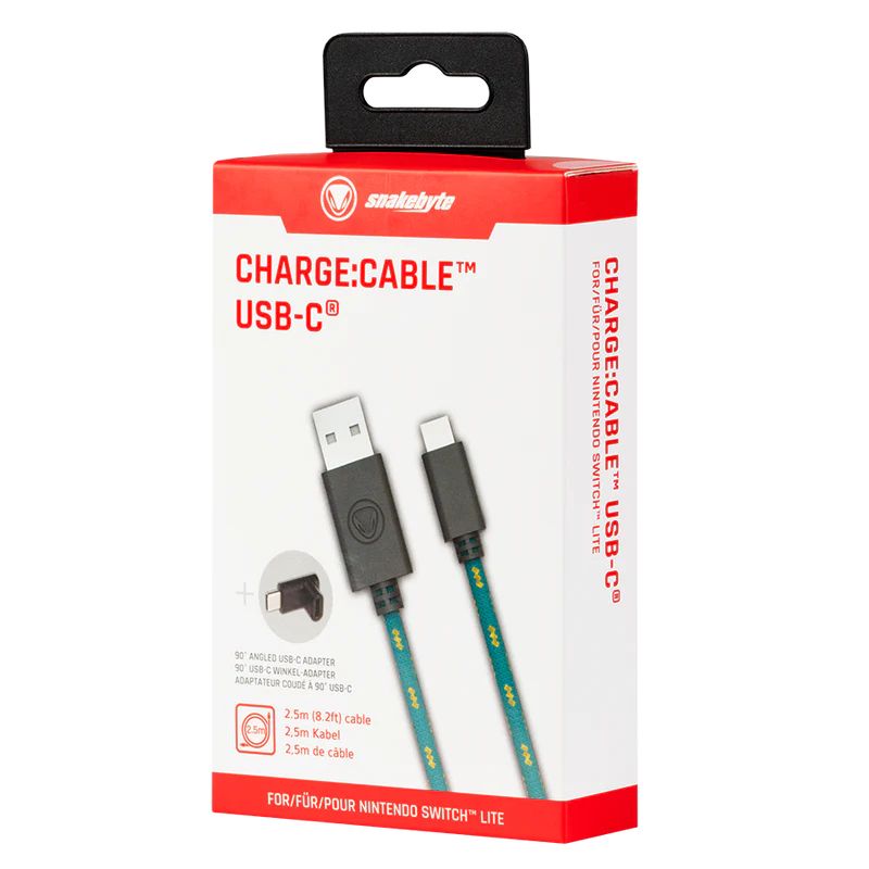 snakebyte USB Charge Cable for Nintendo Switch Multicolor