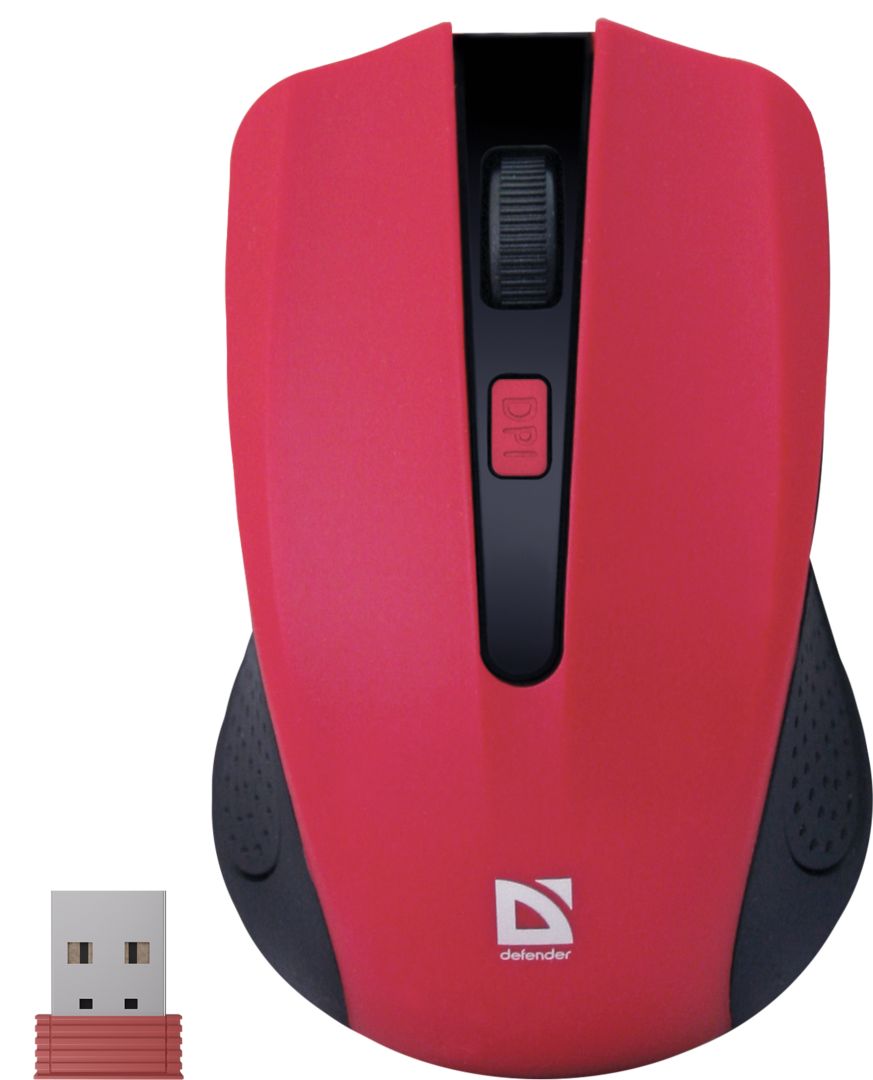 Defender MM-935 Wireless Mouse Red/Black