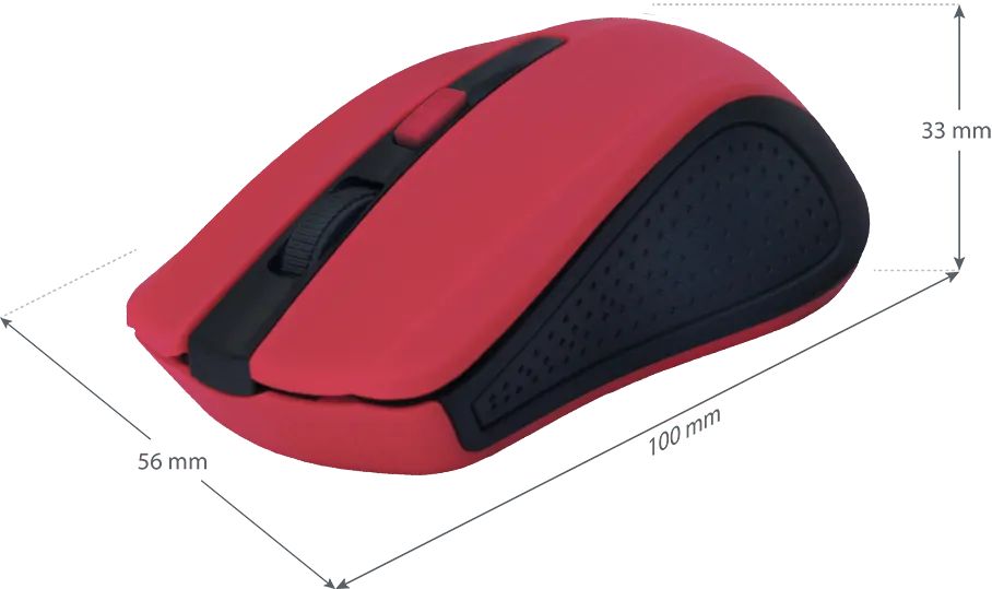 Defender MM-935 Wireless Mouse Red/Black