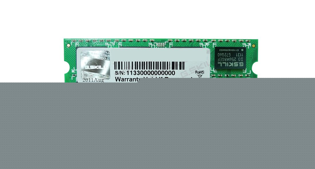 G.SKILL 8GB DDR3 1600MHz SODIMM for Mac