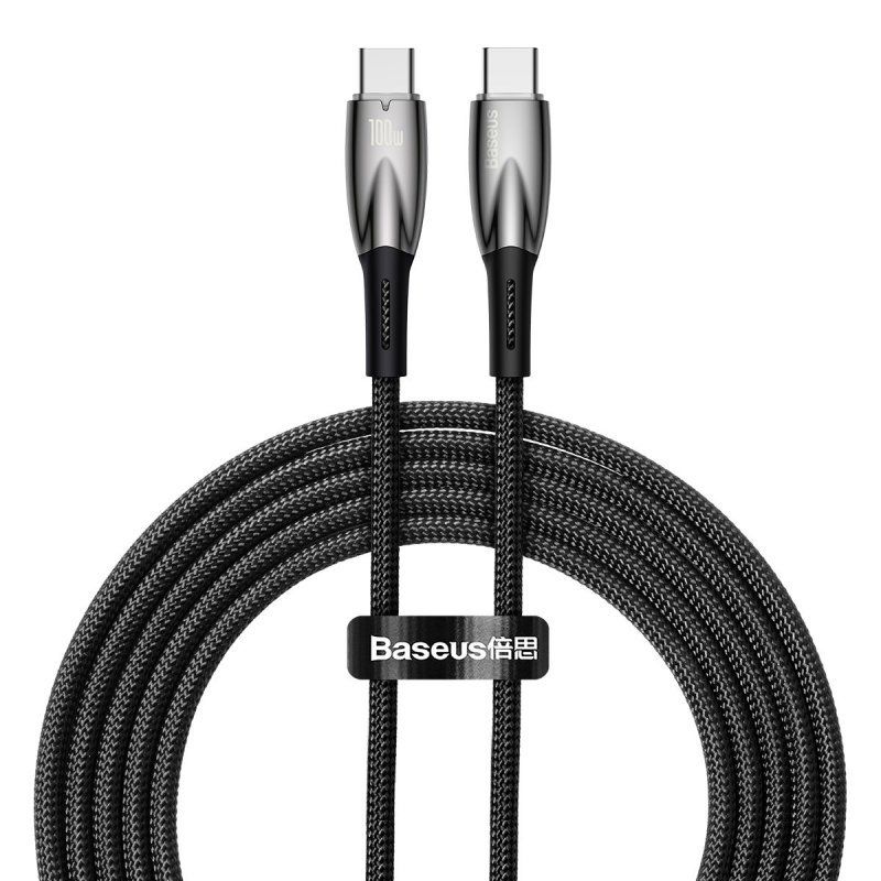 Baseus Glimmer USB-C USB-C Cable 2m Black