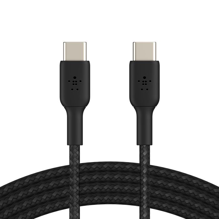 Belkin BoostCharge Braided USB-C to USB-C Cable 2m Black