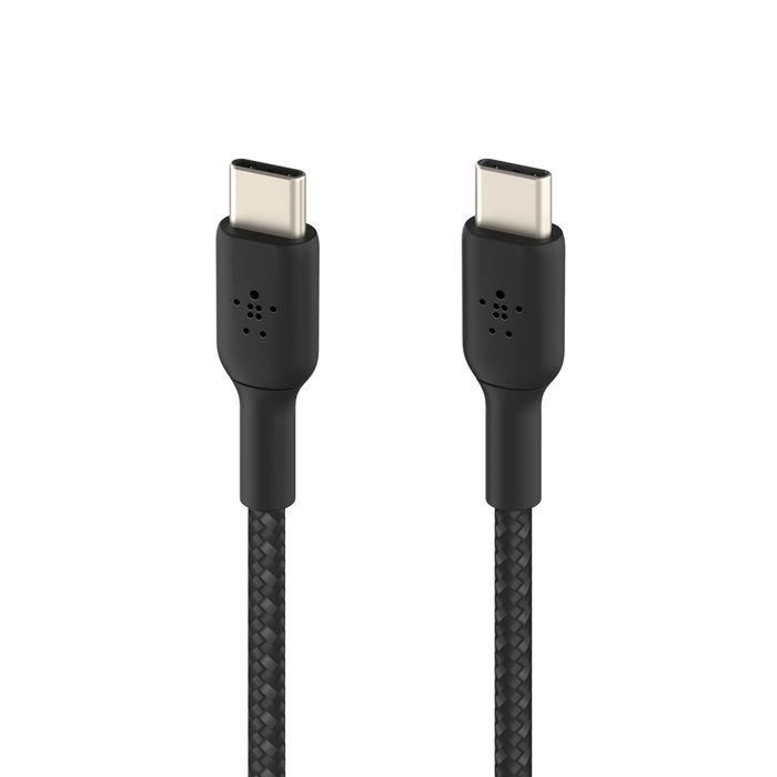 Belkin BoostCharge Braided USB-C to USB-C Cable 2m Black