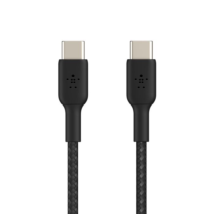 Belkin BoostCharge Braided USB-C to USB-C Cable 2m Black