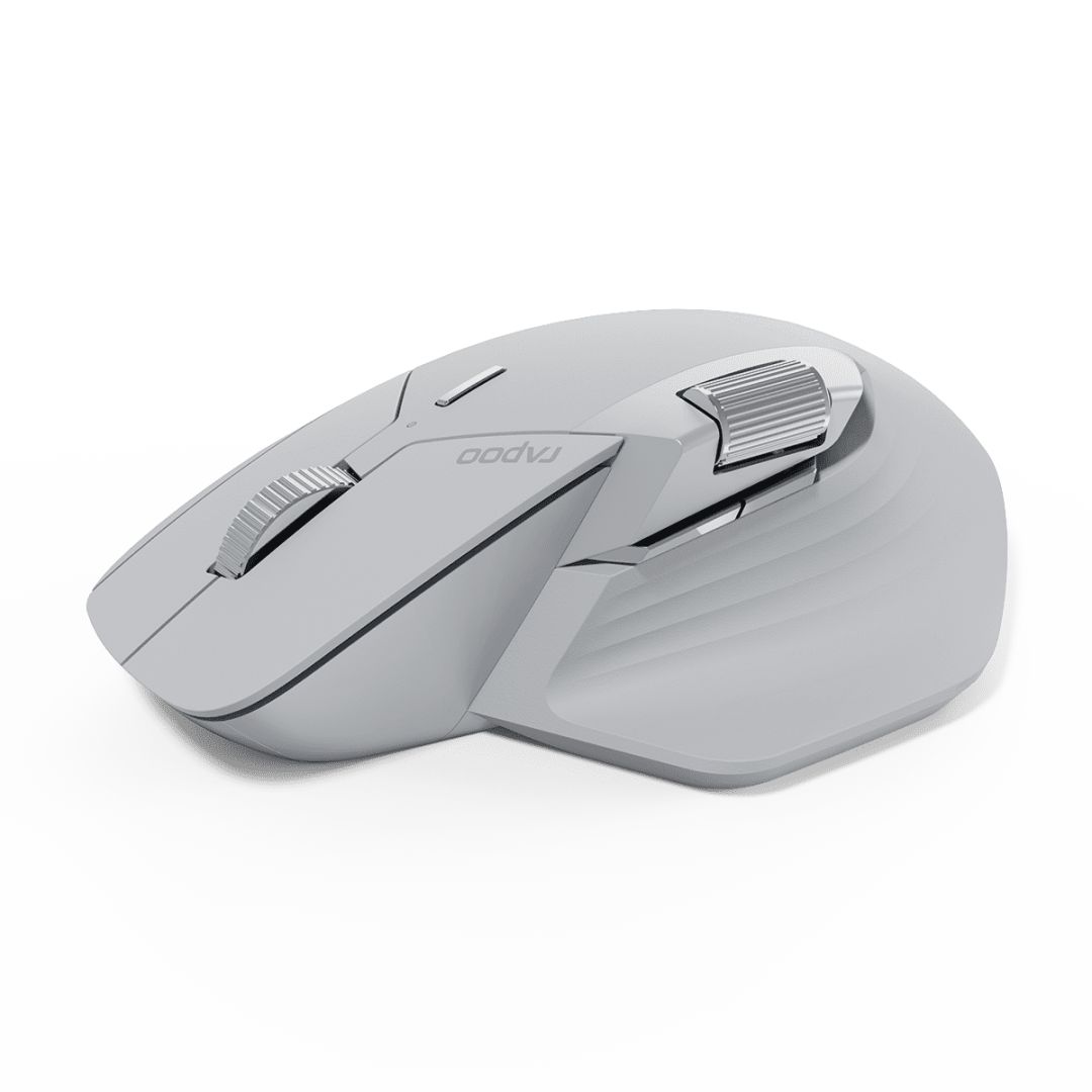 Rapoo MT760M Wireless Bluetooth Multi-Mode Mouse Light Grey