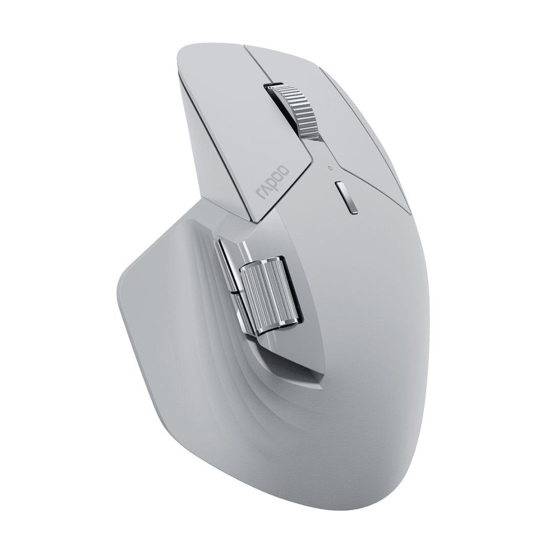 Rapoo MT760M Wireless Bluetooth Multi-Mode Mouse Light Grey