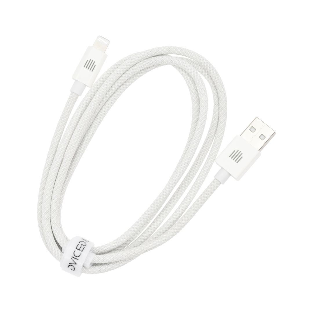 Dviced USB-A to Lightning cable 1,25m White