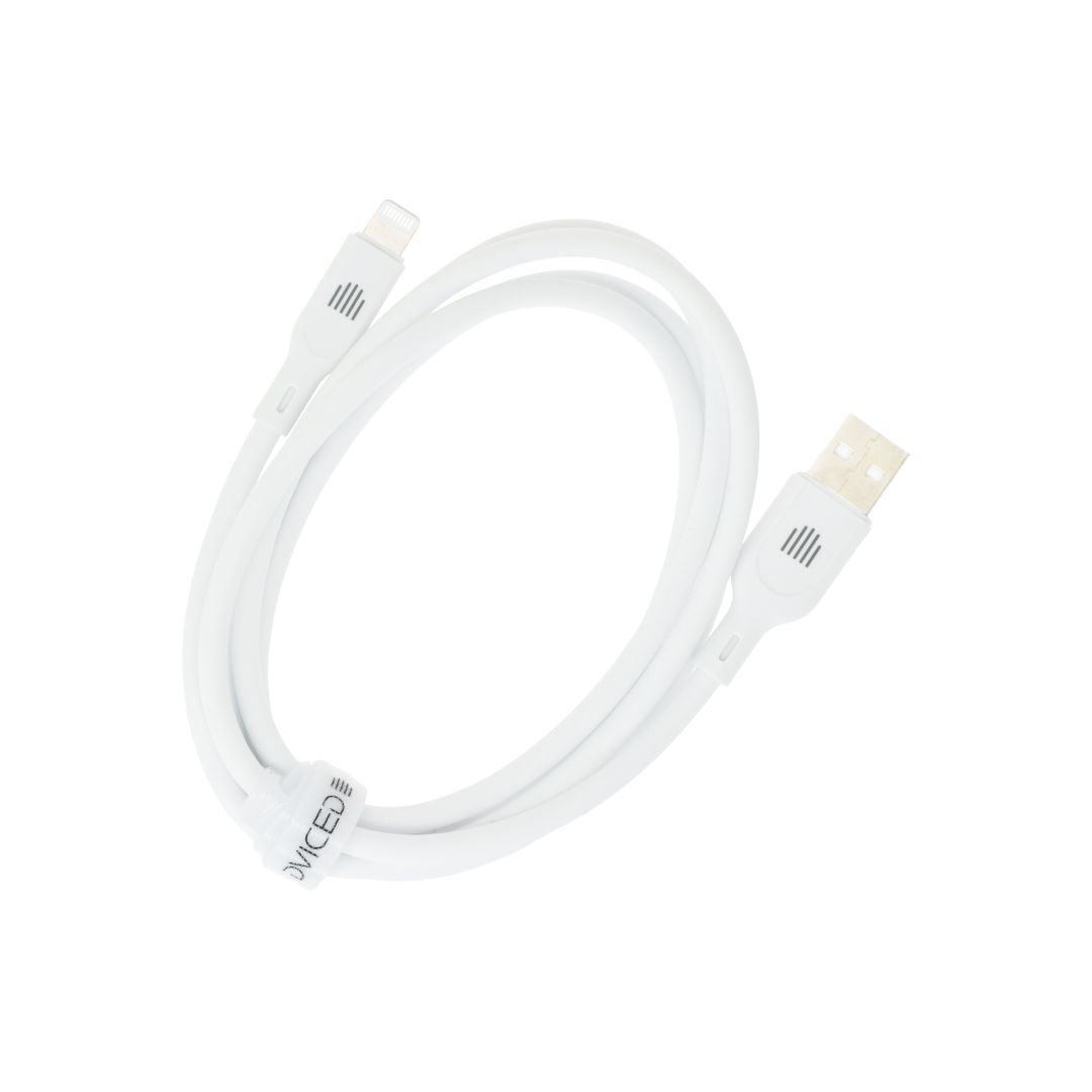 Dviced USB-A to Lightning cable 1,25m White