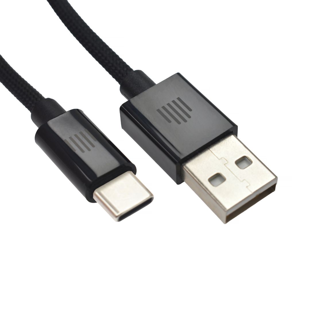 Dviced USB-A to USB-C cable 1,25m Black