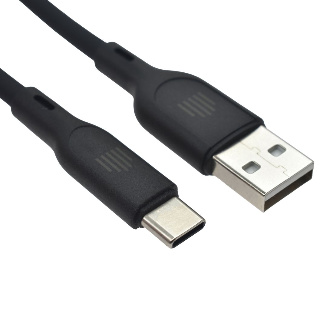 Dviced USB-A to USB-C cable 1,25m Black