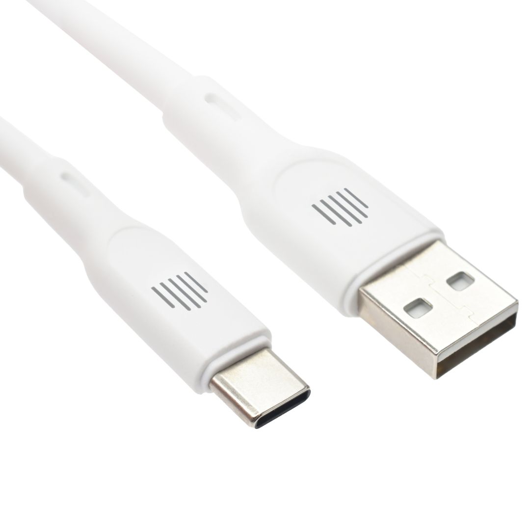 Dviced USB-A to USB-C cable 1,25m White