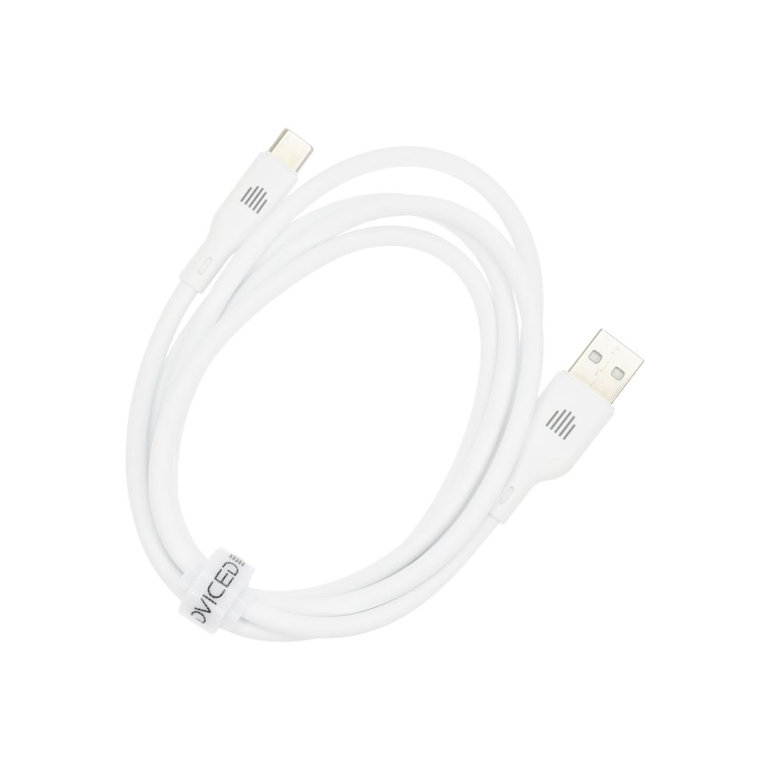Dviced USB-A to USB-C cable 1,25m White