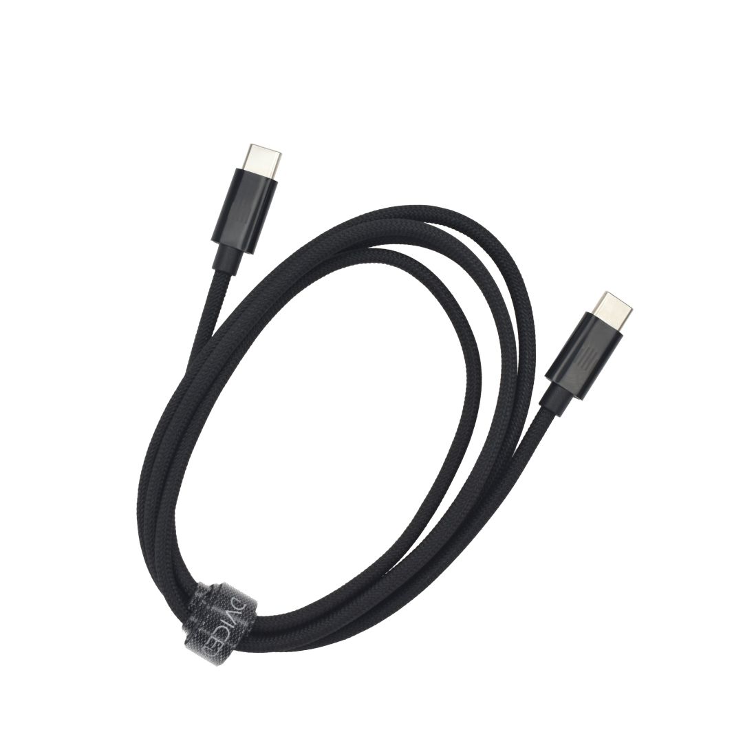 Dviced USB-C to USB-C Cable 1,25m Black