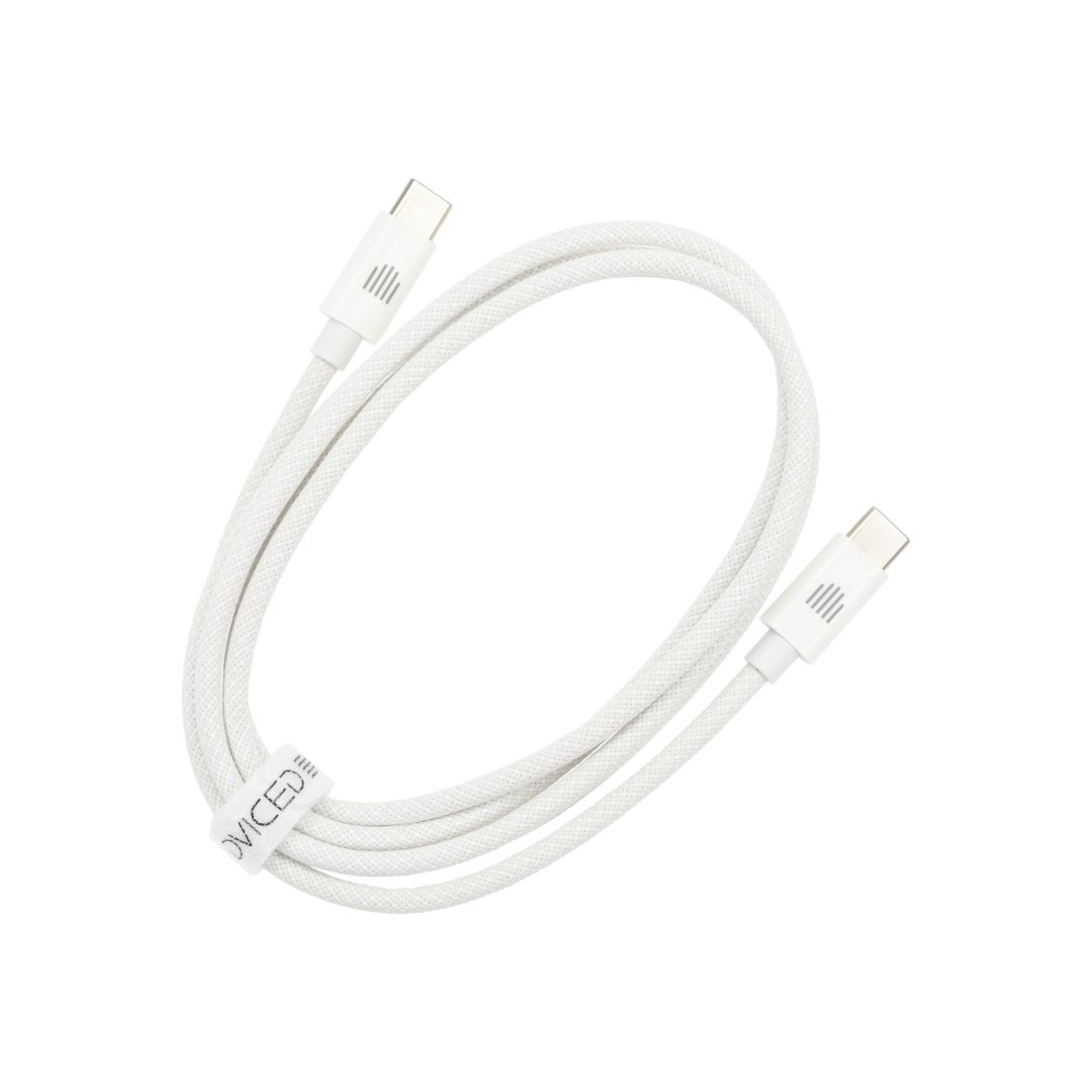 Dviced USB-C to USB-C Cable 1,25m White