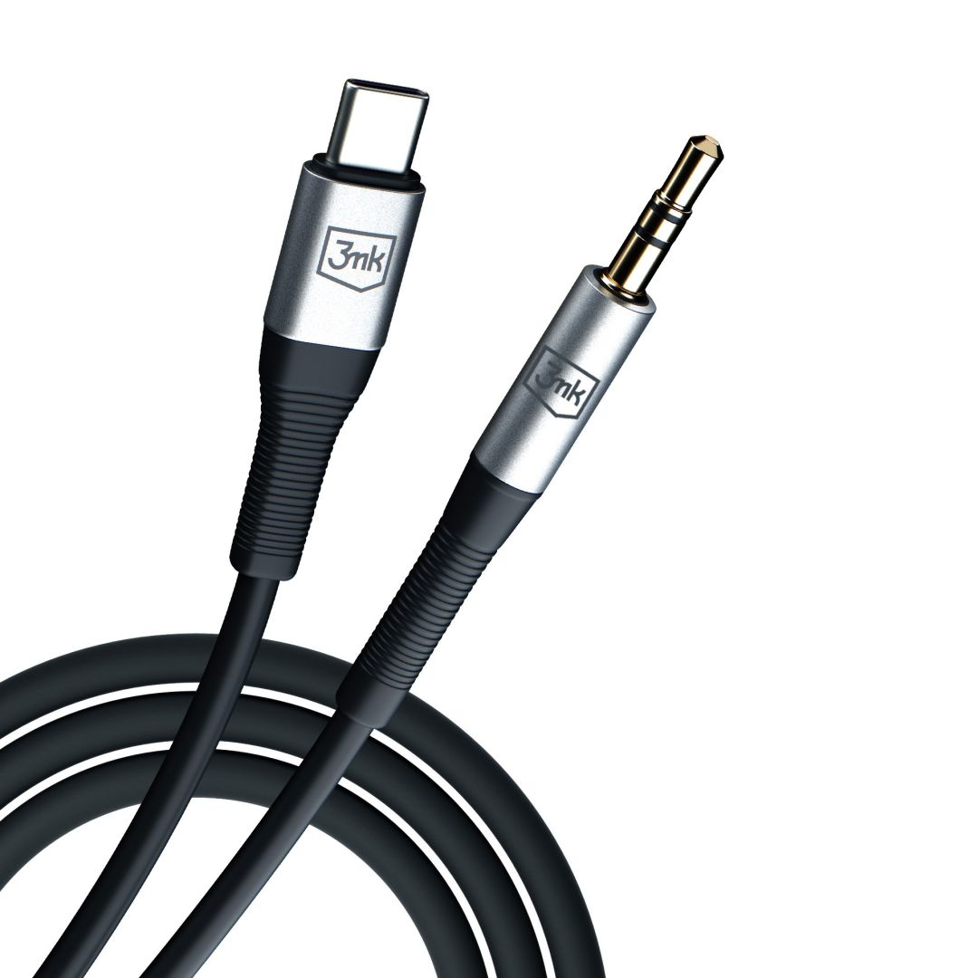 3mk AUX kábel USB-C - Jack 3,5 mm kiegészítő