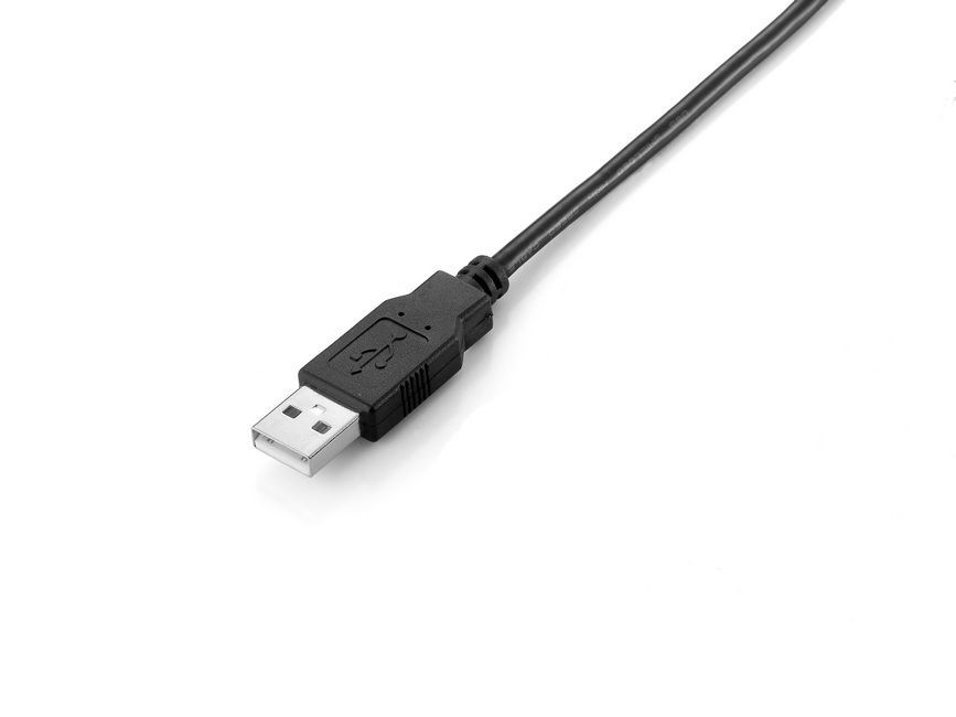 EQuip USB 2.0 Type A to Type B Cable 1m Black
