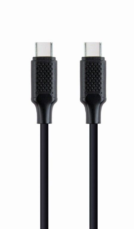 Gembird 100 W Type-C Power Delivery (PD) charging & data cable, 1.5 m Black