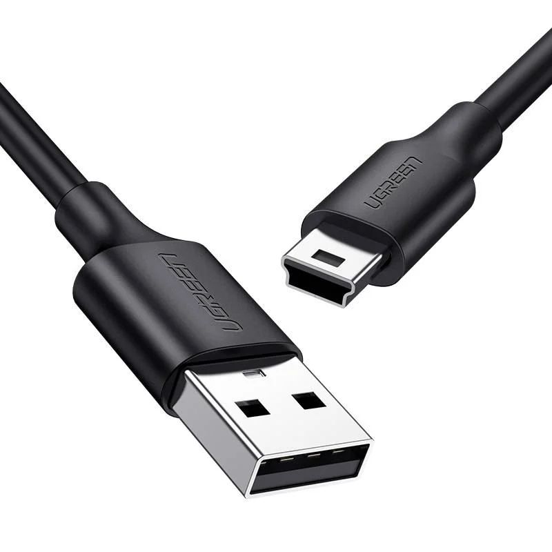 UGREEN US132 USB-A - miniUSB Cable 0,25m Black