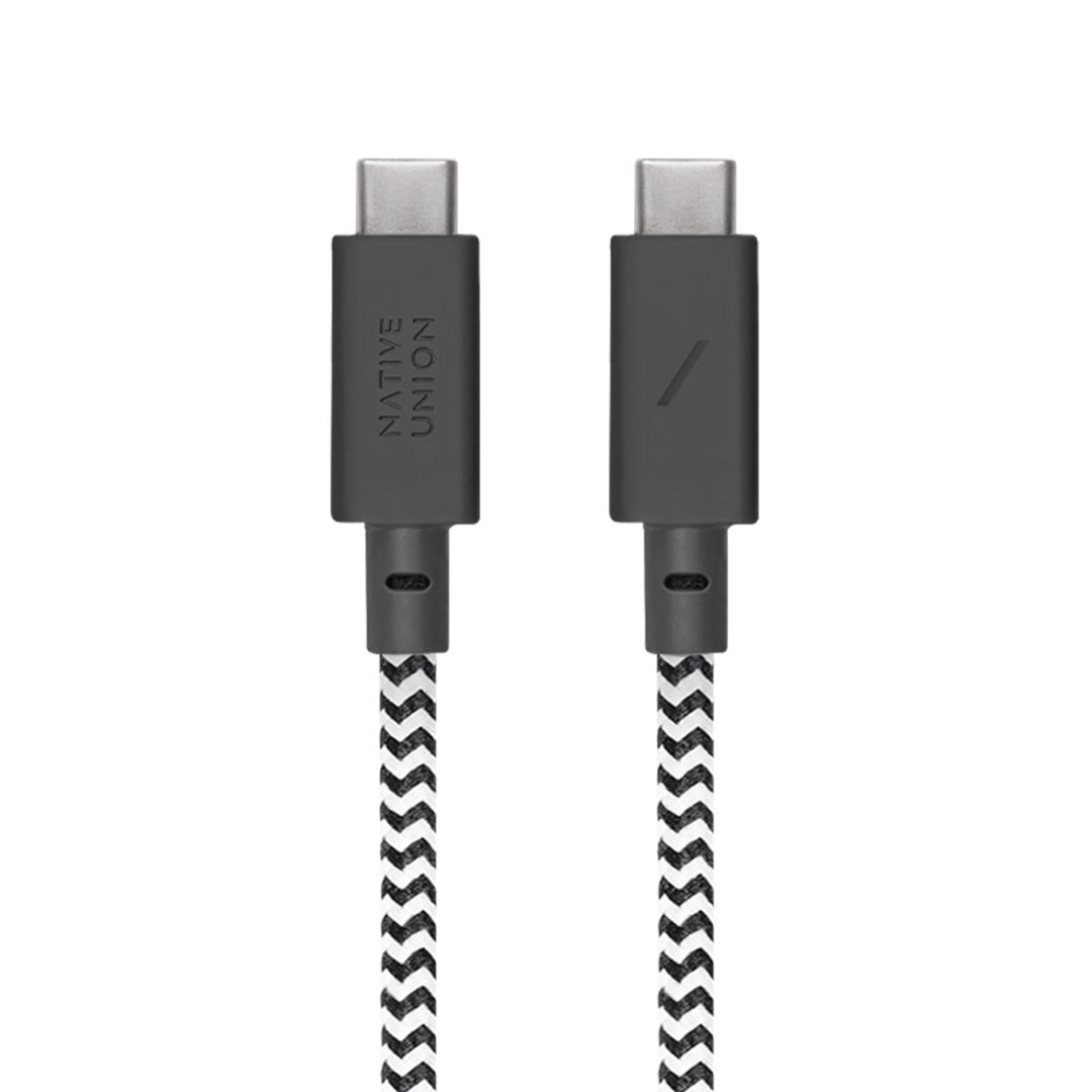 Native Union USB-C - USB-C anchor cable 3m Zebra