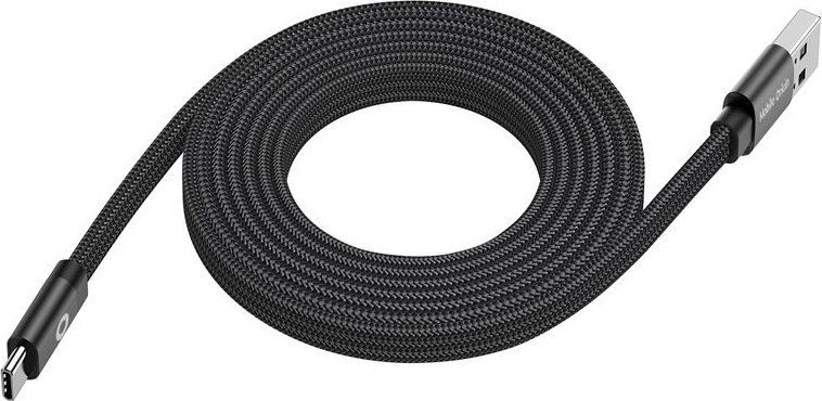 Mobile Origin Magnetic Flat Patented Original Cable USB-A to USB-C 1m Black  