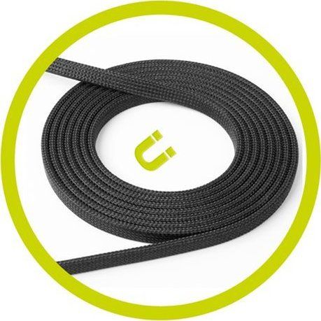 Mobile Origin Magnetic Flat Patented Original Cable USB-A to USB-C 1m Black  