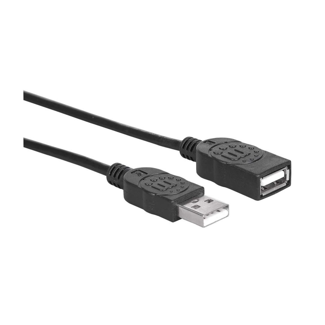 Manhattan Hi-Speed USB 2.0 Extension Cable 1m Black