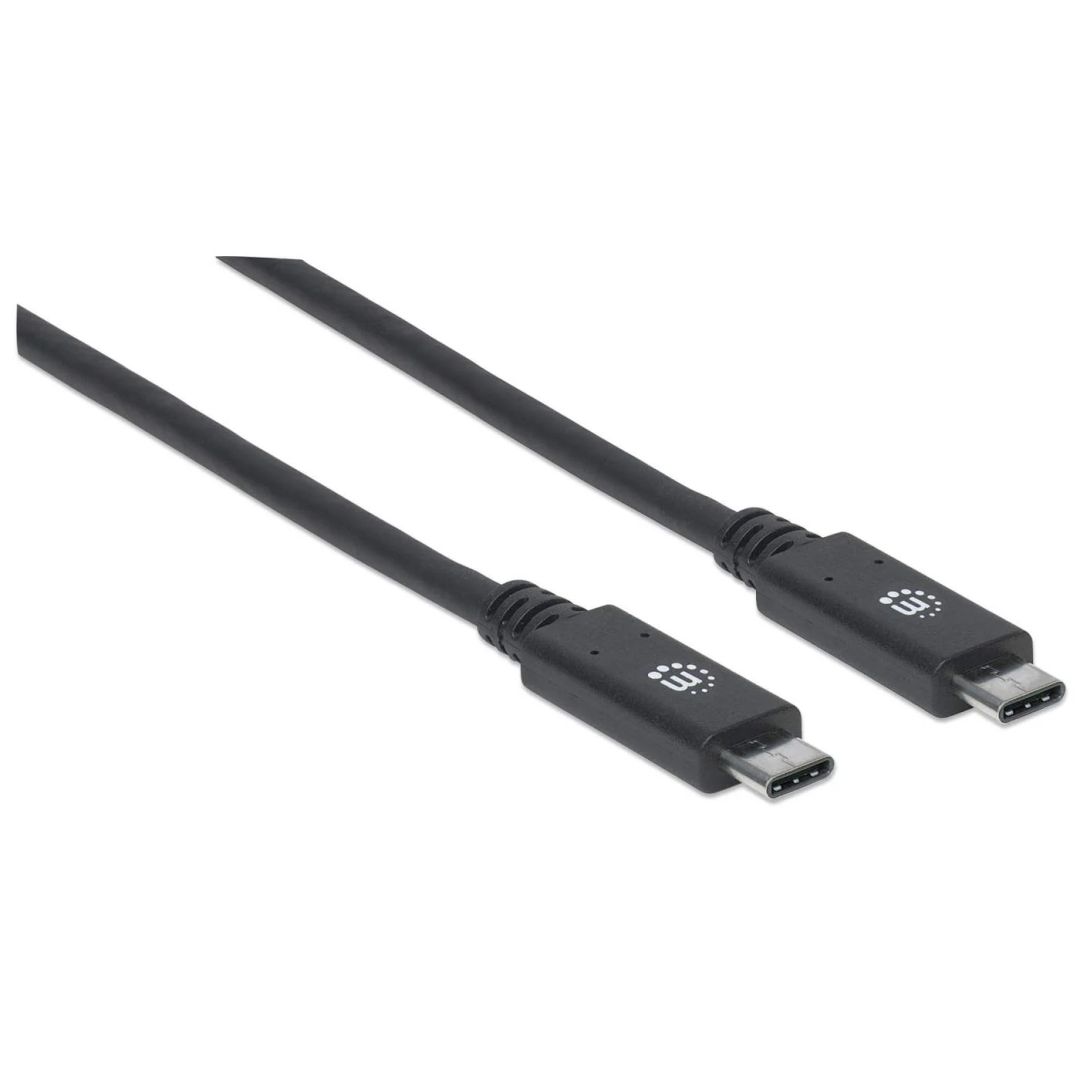Manhattan USB 3.2 Gen 2 Type-C Device Cable 1m Black