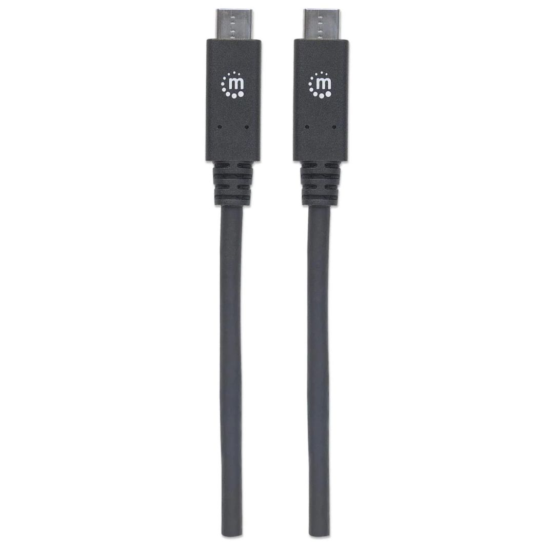 Manhattan USB 3.2 Gen 2 Type-C Device Cable 1m Black