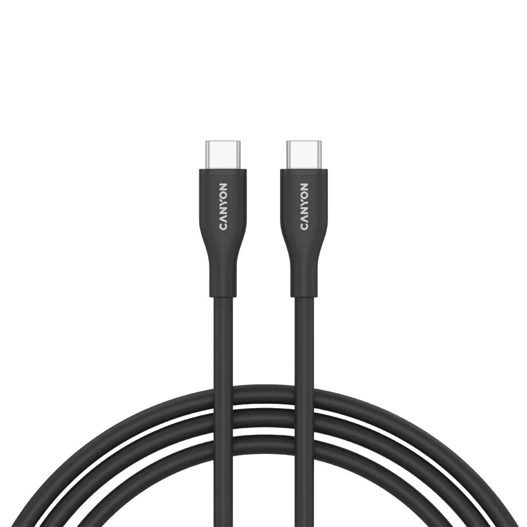 Canyon CC60SC C-C 60W cable 1m Black