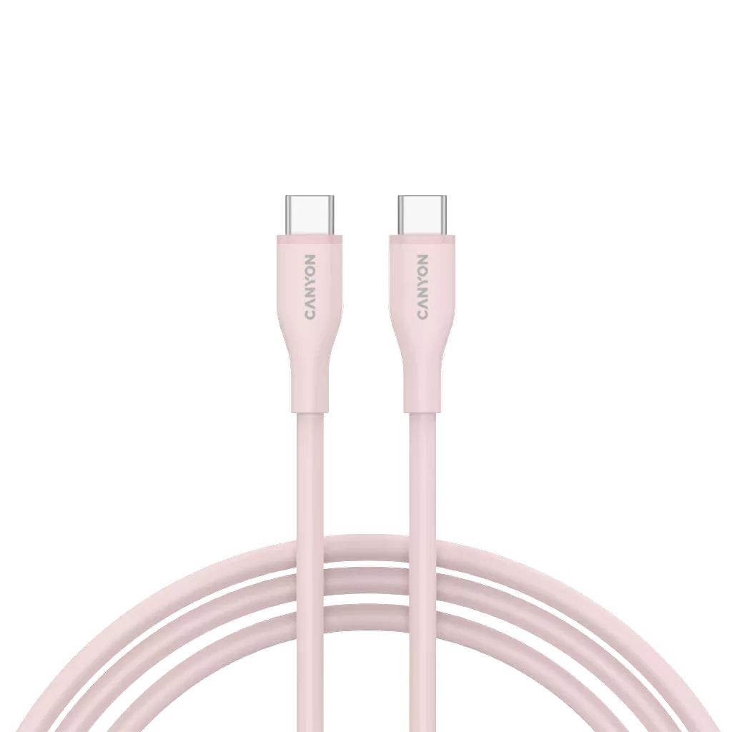 Canyon CC60SC C-C 60W cable 1m Pink Sand