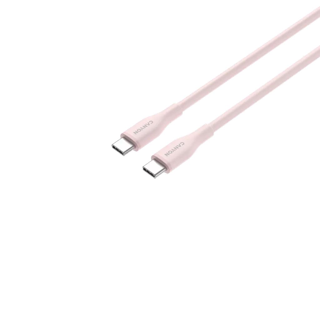 Canyon CC60SC C-C 60W cable 1m Pink Sand
